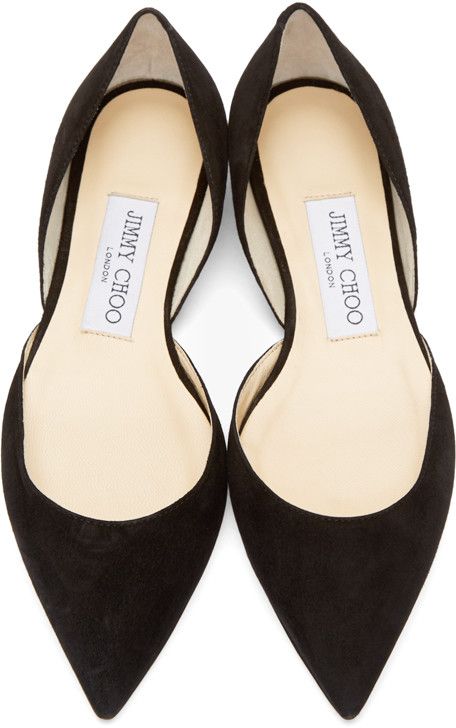 Jimmy Choo D'Orsay Flats