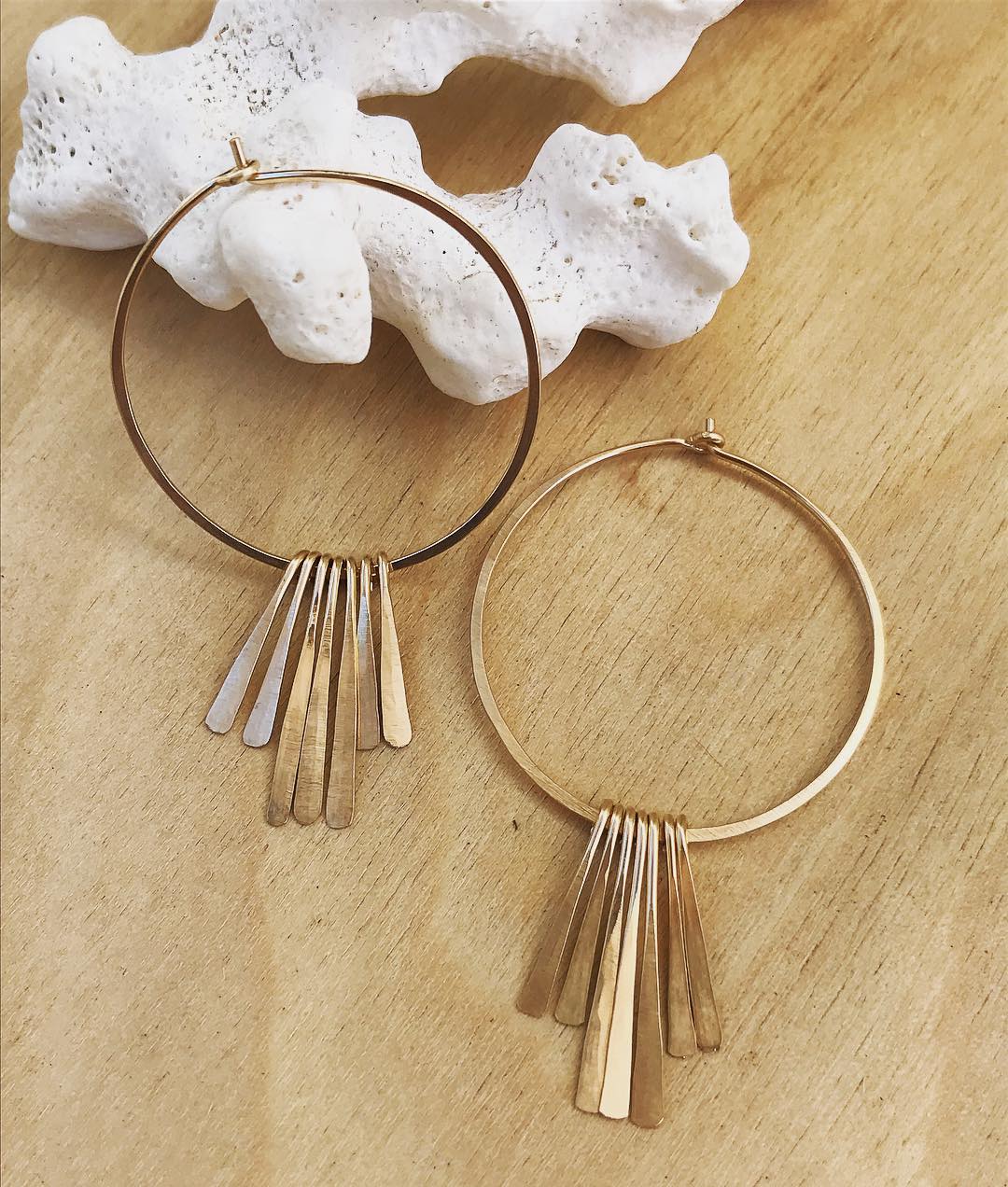 Tassel hoops are always a good idea.