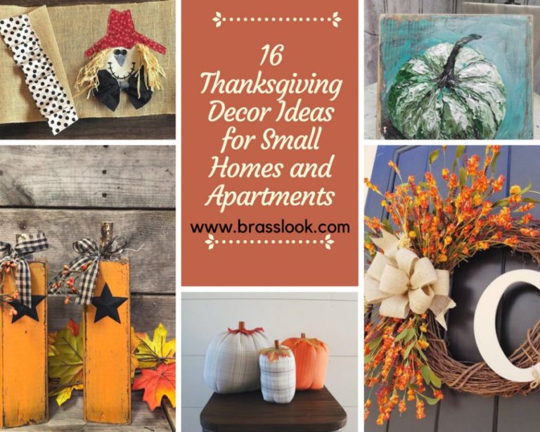 Small Apartment Thanksgiving Decor