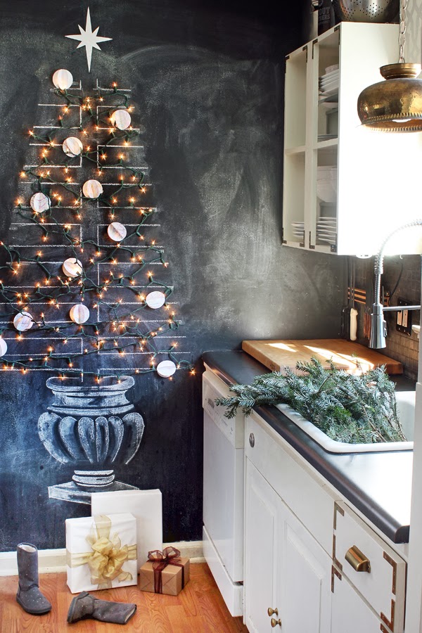 Chalkboard Christmas Tree is just as festive and creative!