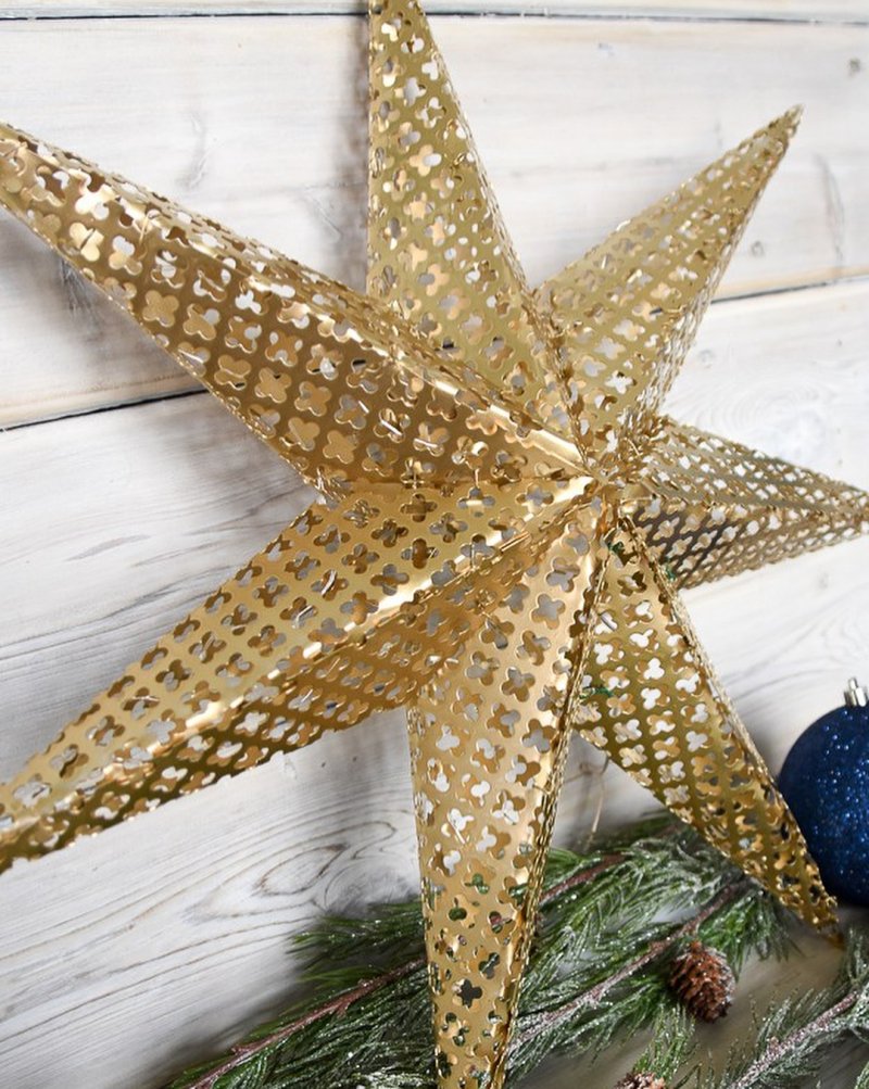 25 Classy Homemade Diy Christmas Star Ornament Craft ⋆ Brasslook