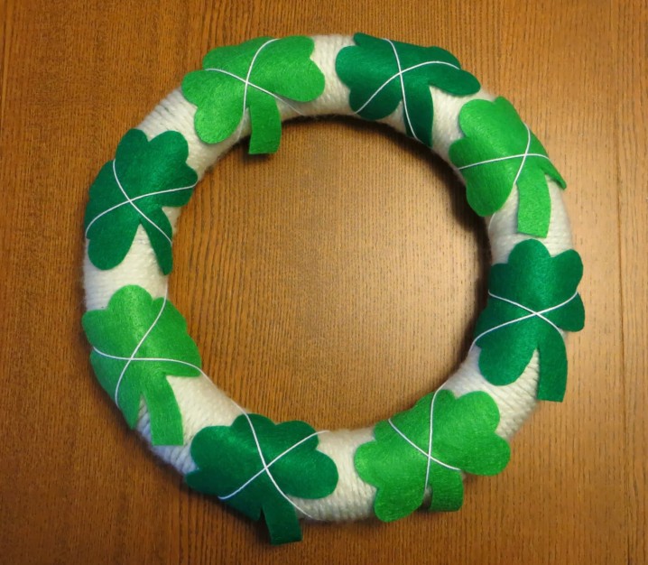 Argyle St.Patrick’s Day Wreath.