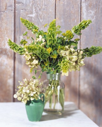 Green Floral Arrangement.