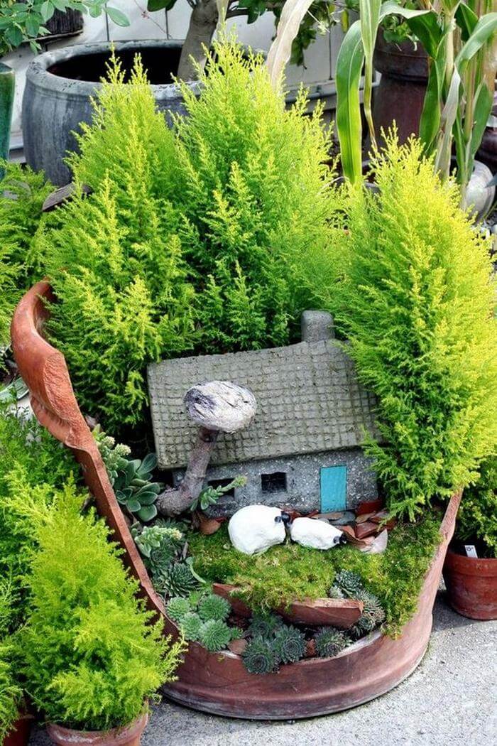 Make a Li’l Fairy Garden.