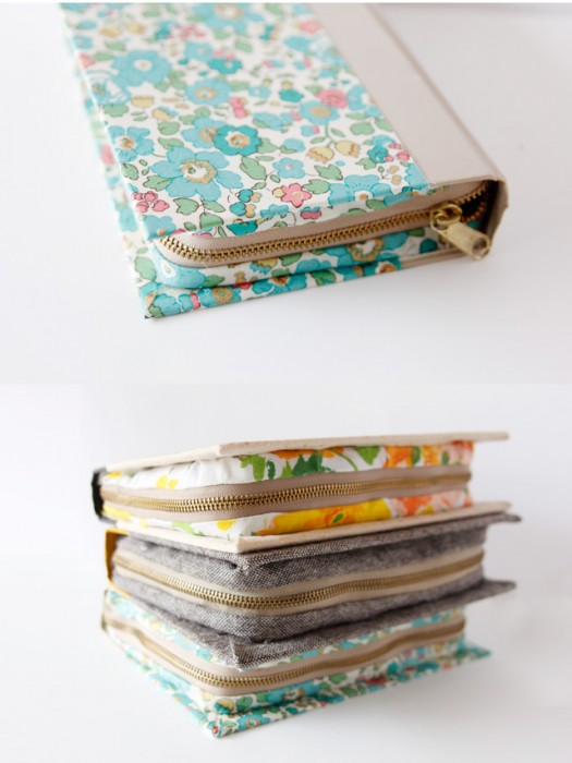 Zipper Book Clutch Tutorial.