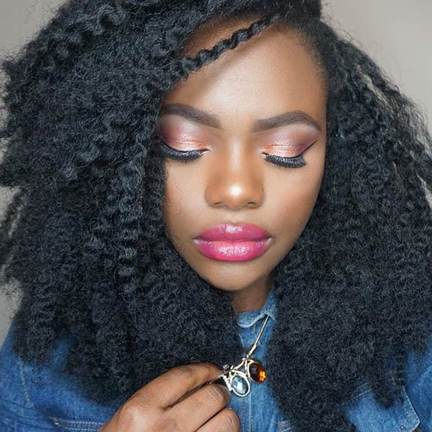 crochet braid hairstyle