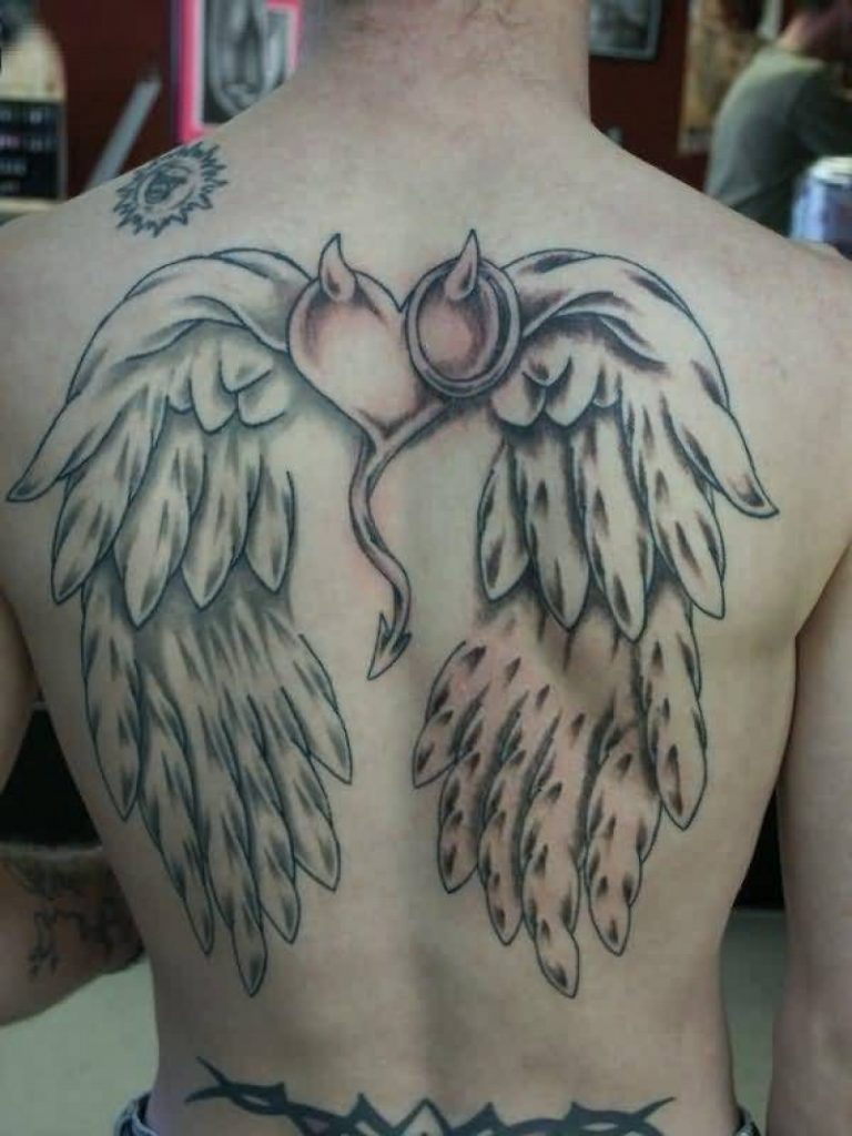 Heavenly Beautiful Wings Tattoos Designs for Men & Women